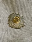 Basquiat Enamel Pin - Cat - 80s Nyc Nightlife Street Art Jean-michel Gold Crown