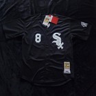 New  Bo Jackson Chicago White Sox Black Vintage Baseball Jersey Men s Xl