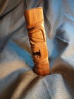 Vintage Tiki Totem Pole Wood Carved 7 5    Hawaii Island Tribal Decor Statue
