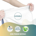 Medium Drawstring Trash Bags - Plastic Garbage Bags 8 Gallon  30 Liter  White Di