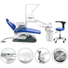 Usa Dental Unit Chair Computer Controlled Dc Motor Pu Leather dentist Stool Fda