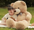 Big Teddy Bear 4ft Giant Soft Stuffed Animals Cute Plush Toy For Girlfriend W   