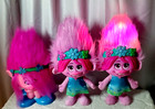 Lot 3 Dreamworks Poppy Trolls World Tour Poppin Poppy Toy Doll Hasbro 14 Inches