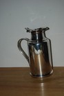 Christofle France Albi Silver Plate Insulated Thermos Pitcher Large 9  W  Mono