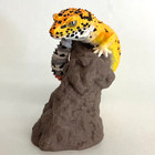 Bandai Gashapon Figure Yubimaki Collection Gecko Leopard Gecko Tangerine Japan