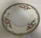 Antique Morimura China N3847 Dessert Plates Green M Set Of 5 Japan