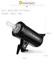 Us 2pcs Godox Sk300ii 300ws 110v Studio Flash Strobe Light For Creative Shooting