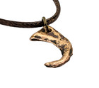 Ancient Viking Bronze Claw Pendant     Original Archaeological Artifact