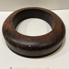 Antique Wooden Block Hat Brim Mold Millinery Form 7 1 4 601 2 1 4