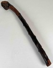Antique Native American Woodland Effigy Indian Burl Root War Club Original Paint