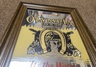 Vintage Olympia Pale Export Beer Wood Frame Horseshoe Mirror Sign It s The Water