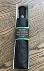 Shedrain Vented Umbrella Auto Open   Close Black Sun   Rain Unopened Upf 50 New
