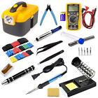 Electic Soldering Iron Gun Tool Kit 60w Welding Gun Adjustable W  Multimeter Usa