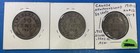 1917 1918 1919 Newfoundland Canada 50 Cents  set Of 3 