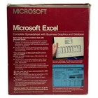 Microsoft Excel For Apple Macintosh Systems Software 065-096-005 Vintage 1985