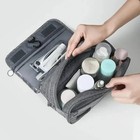 Travel Toiletry Bag For Men Women Waterproof Large Hanging Zip Makeup Organizer
