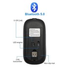 Wireless Gaming Mouse Usb Mice 2 4ghz Rechargeable Rgb Light For Pc Laptop Us