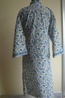 Hand Block Print Cotton Kimono Robe Bridesmaid Robe Dress Floral Print Japanese