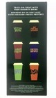 Starbucks 2020 Glow In The Dark Halloween 16 Oz 6-pack Reusable Hot Cups New