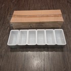 Bar Tray Caddy 6-condiment Stainless Steel