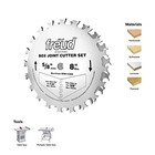 Freud 8 In  X 20t Box Joint Cutter Set