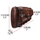 Tourbon Leather Rifle Shotgun Recoil Pad Cheek Rest Buttstock Cover Ammo Pouch
