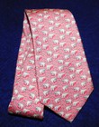 Boy s Vineyard Vines Made In U s a  Light Pink white Polar Bear Motif Tie - Ties