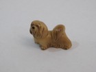Vintage 50 s 60 s Miniature Ceramic Lhasa Apso Dog Figurine Hagen Renaker