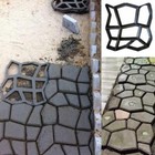 Irregular Shape Concrete Pavement Mold Reusable Diy Fr Garden Lawn Path Paving