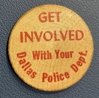 Vintage Wooden    nickel    -    coca Cola   