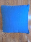 Beatles Vintage Nordic House Pillow 1964 Blue Back