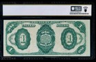 Ac Fr 350 1891  1 Treasury Coin Note Stanton Pcgs 64 Ppq