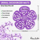 Urinal Screen Deodorizer Lot Of 10 Purple Anti-splash Technology Odor Fresheners