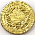 Ulysses S  Grant Presidential Mint Gold Tone Medal -uncirculated Nice Eye Appeal