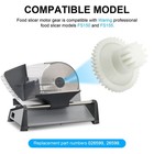 Motor Gear Replacement For Waring Pro Food Slicer Fs150 1 23in  h   White 