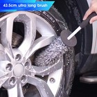 Hub Brush Cleaner Car Vehicle Wheel Tire Rim Scrub Brush Wash Cleaning Tool New