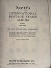 International Postage Stamp Album  united States-a  See Photos  By Scott Pub Co