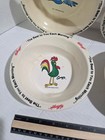 Vintage Kellogg   s Cereal Bowls Complete Collector Set Of 4 1995