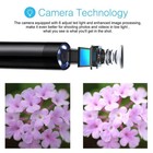 Endoscope Camera With Light  1920p Hd Borescope Camera With 8 Led Lights 16 4ft