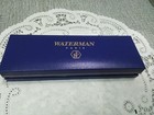 Waterman  Rollerball Pen Black   Gold  W  Box  Manual  needs Ink no Cap  Read