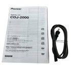 Pioneer Dj Cdj-2000 Multi Player Dj Cd Player Usb Sd Rekordbox Tested Working