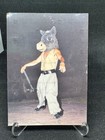 Vintage Photo Man In Donkey Head Costume Bizarre Party Snapshot