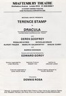 Terence Stamp  dracula  Derek Godfrey   Edward Gorey 1978 London Preview Program