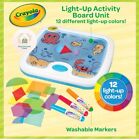 New Open Box Crayola Light-up Activity Board Art Coloring Kit 12 Light-up Colors