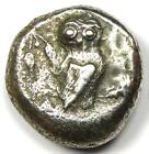 Athens Ar Tetradrachm 485 Bc - Good Vf   Xf Details - Rare Early Archaic Issue 