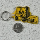 Cat Caterpillar Lift Truck Forklift Ransome Lift Co Keychain Key Ring  53858