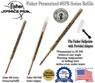 Ten  10  Fisher Space Pen  spr4 Black Ink   Medium Point Refills