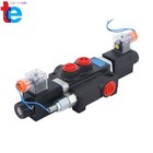 1 Spool 13 Gpm Solenoid 12v Dc Hydraulic Control Valve Double Acting 3600 Psi