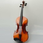 New 16  Inch Wood Acoustic Viola With Case Rosin Bow Brown Color For Beginner