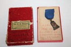 1938 Antique Johnson County High Jump Champion Medal Ribbon Burleson Hs Texas